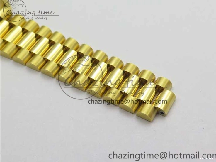 Best 31mm Malachite Bracelet EWF on Dial YG Daydate YG Edition 278288 Green ETA2688 President 0416